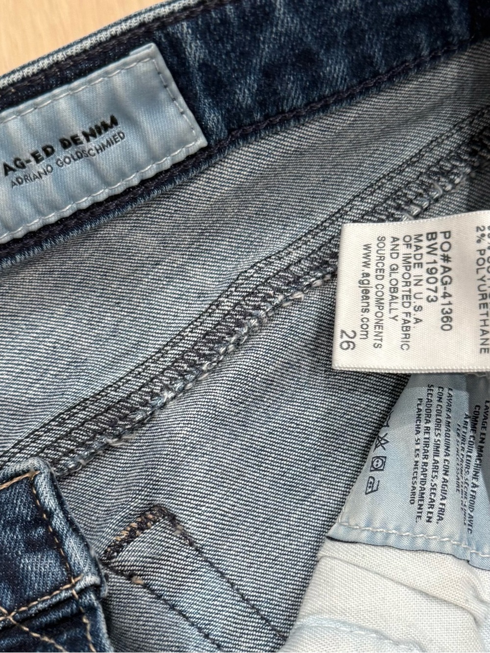 AG Adriano Goldschmied Cropped Jeans - Picture 6 of 8